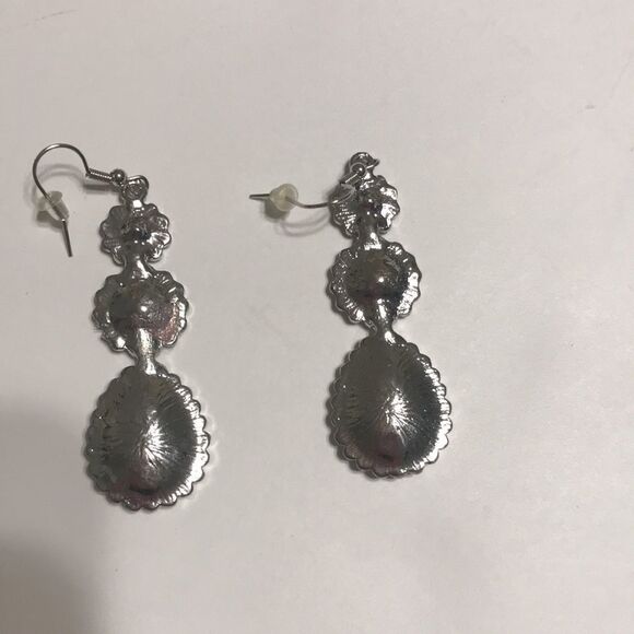 NWT Crystal Hang Earrings - Picture 3 of 4